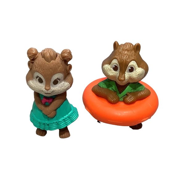 8 McDonalds Alvin & The Chipmunks Alvin Theodore Simon Eleanor Happy Meal Toys - Picture 6 of 8